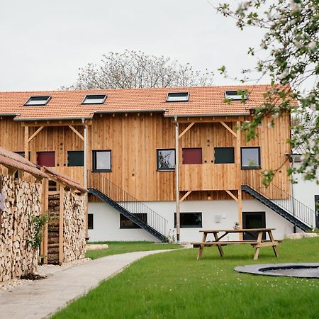 Apartamento Raschbrunnenhof - Oekolandbau & Erholung Haunsheim Exterior foto