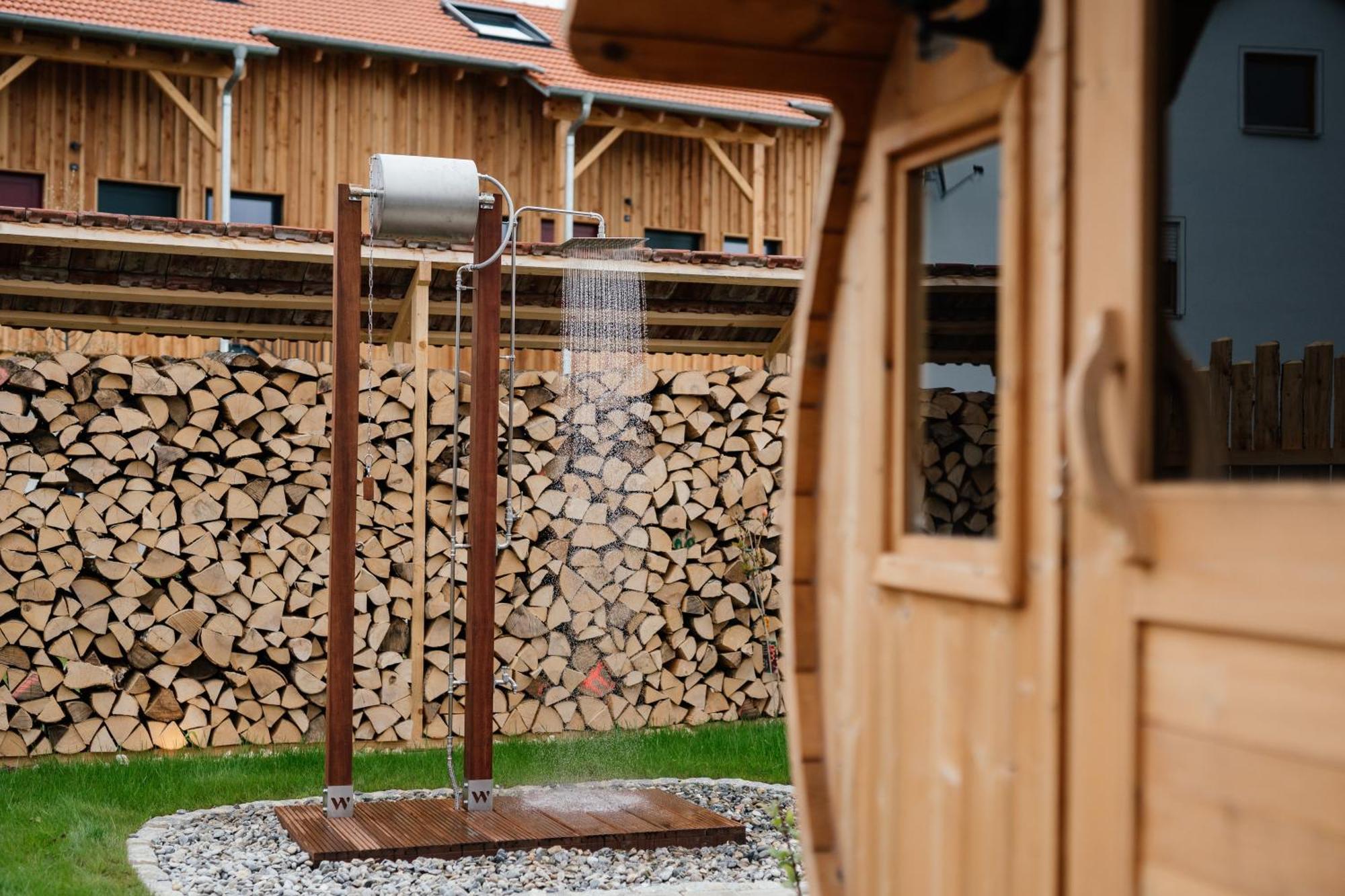Apartamento Raschbrunnenhof - Oekolandbau & Erholung Haunsheim Exterior foto